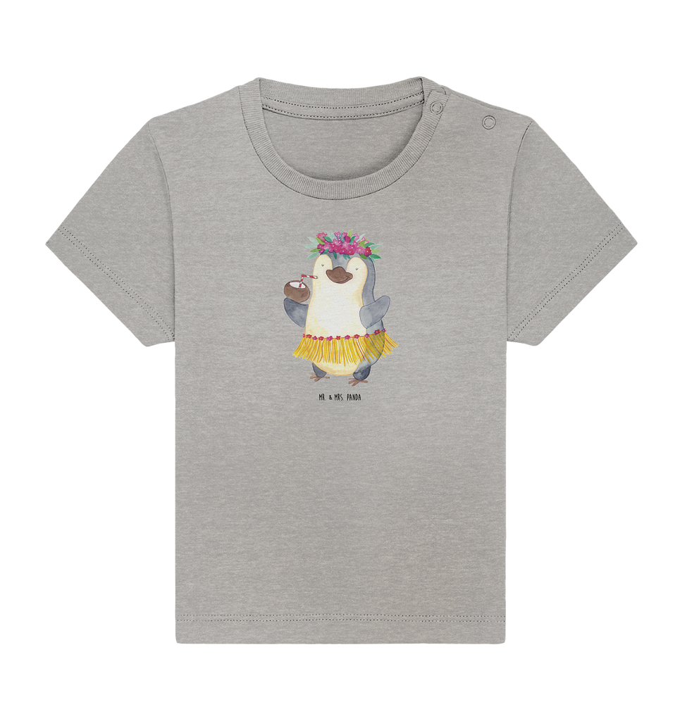 Organic Baby Shirt Pinguin Kokosnuss Baby T-Shirt, Jungen Baby T-Shirt, Mädchen Baby T-Shirt, Shirt, Pinguin, Aloha, Hawaii, Urlaub, Kokosnuss, Pinguine