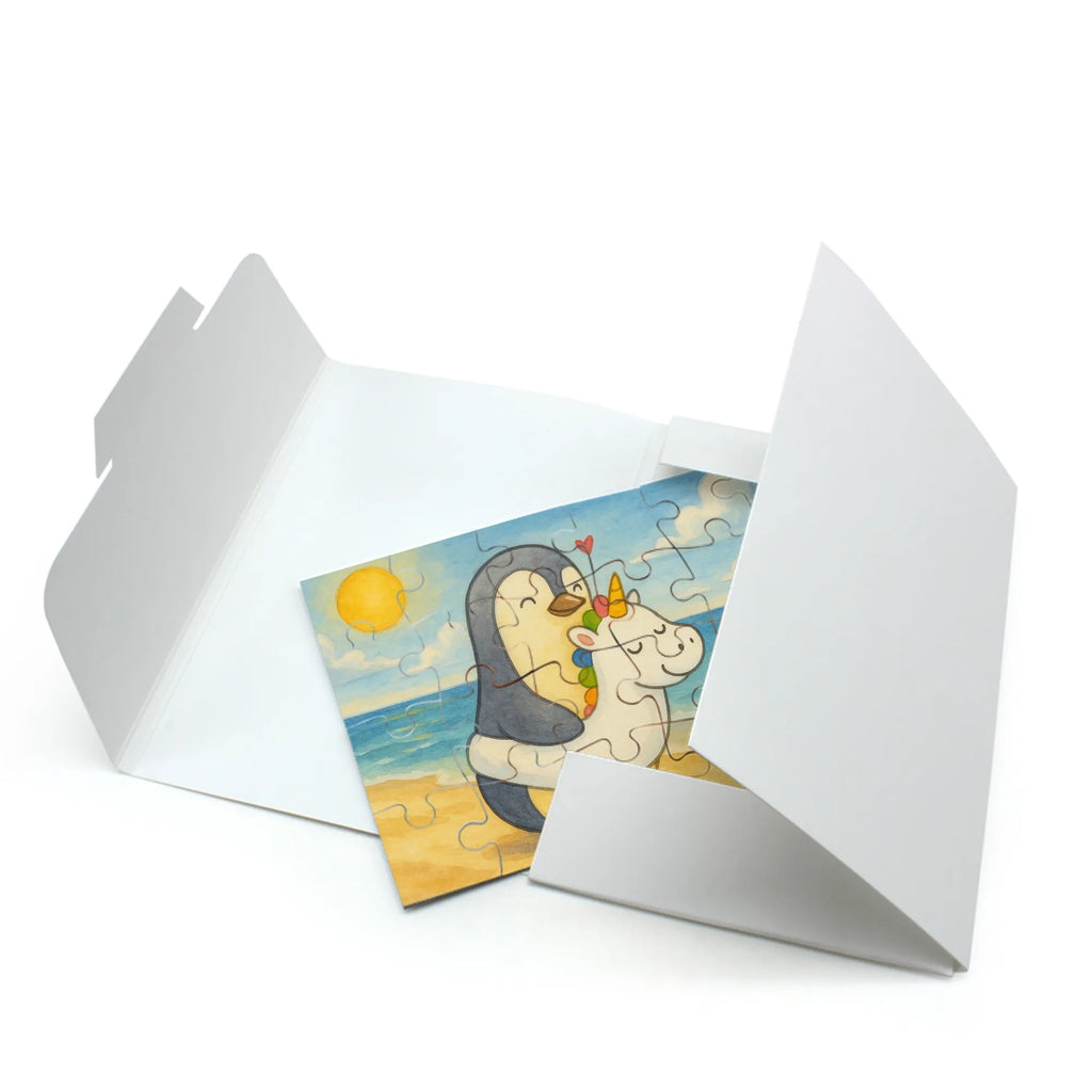 Puzzle Pinguin Schwimmring Design Puzzle, Sommer, Sommermotive, Urlaubsmotive, Produkte für Urlauber, Sommer Produkte