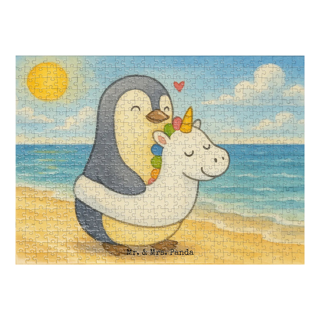 Puzzle Pinguin Schwimmring Design Puzzle, Sommer, Sommermotive, Urlaubsmotive, Produkte für Urlauber, Sommer Produkte