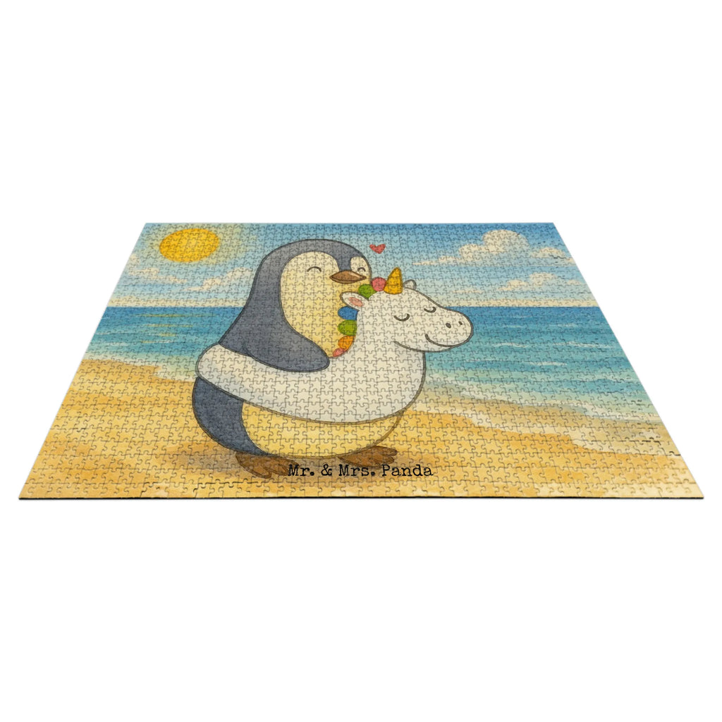 Puzzle Pinguin Schwimmring Design Puzzle, Sommer, Sommermotive, Urlaubsmotive, Produkte für Urlauber, Sommer Produkte