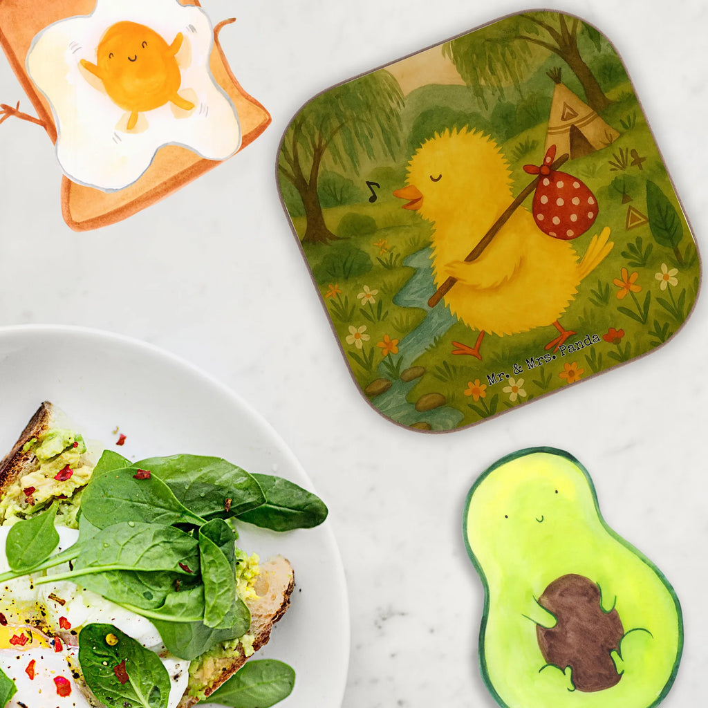 Square coaster chick wander Design Tassen Untersetzer, Untersetzer Design, Glasuntersetzer, Untersetzer aus Holz, Untersetzer für Gläser, Untersetzer Holz, Getränkeuntersetzer, Holzuntersetzer, Untersetzer, Untersetzer Gläser, Korkuntersetzer, Bierdeckel, Ostern, Osterhase, Ostergeschenke, Osternest, Osterdeko, Geschenke zu Ostern, Ostern Geschenk, Ostergeschenke Kinder, Ostern Kinder, Osterei, Reisen, Backpacker, Ostergrüße, Ostereier, Ei, Flausen, Freude, Zeitmanagement, Zeit, Weltenbummler, liebe Grüße, Frohe Ostern, Küken, Frühlingsgefühle, Grüße, Wunder