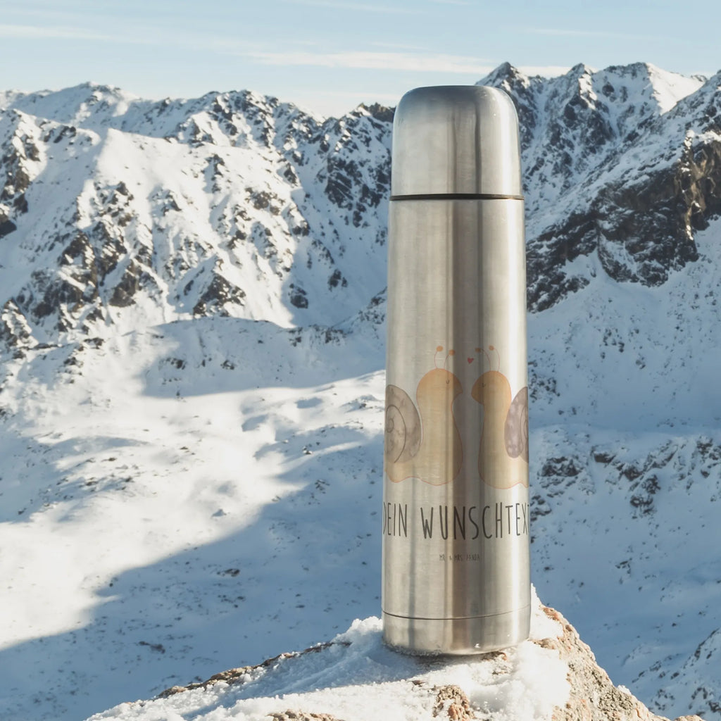 Personalized Thermos Bottle Snails in love Loving, Two, Together, Marriage, Proposal of marriage, Love gift, gift for her, gift for him, anniversary gift