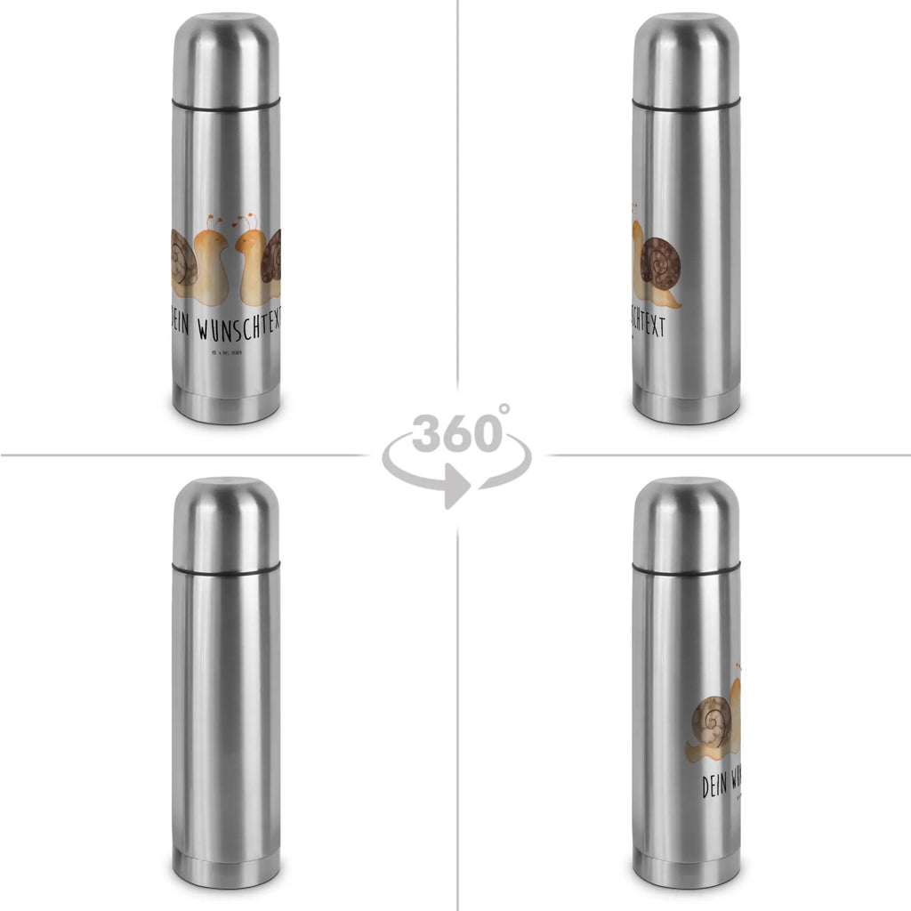 Personalized Thermos Bottle Snails in love Loving, Two, Together, Marriage, Proposal of marriage, Love gift, gift for her, gift for him, anniversary gift