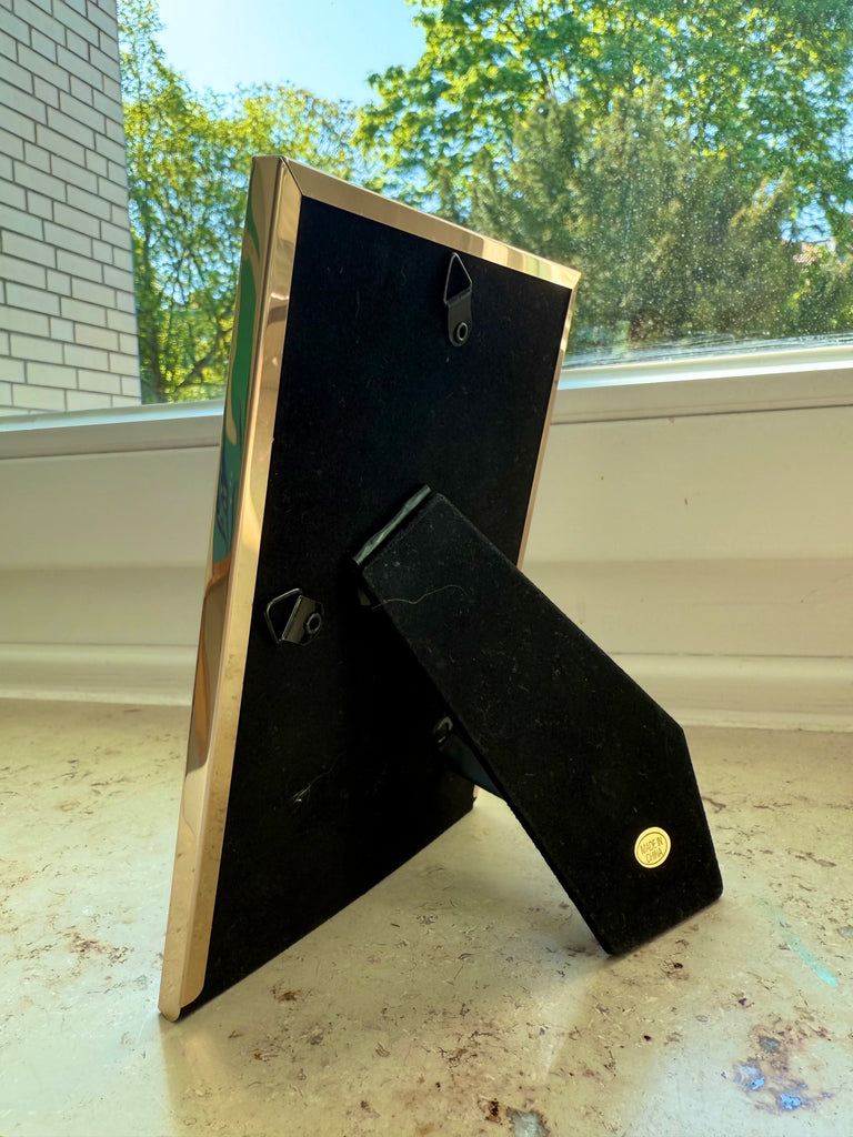 Oryginalny Akwarelowy rysunek "para zakochanych pingwinów" w ramce Panda Unikaty, Pan i Pani Panda Oryginalne