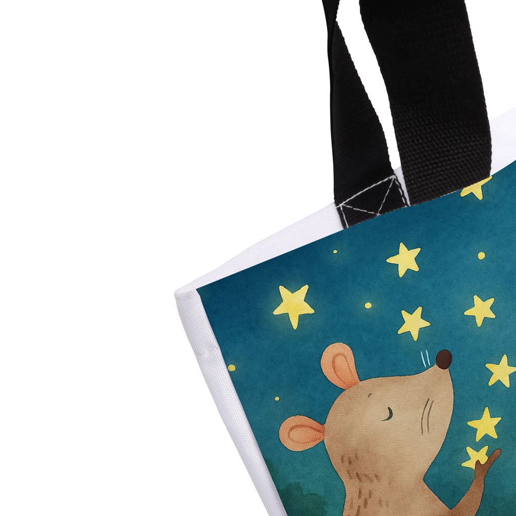 Shopper Maus Sterne Design Beutel, Einkaufstasche, Tasche, Strandtasche, Einkaufsbeutel, Shopper, Schultasche, Freizeittasche, Tragebeutel, Schulbeutel, Alltagstasche, Tiermotive, Gute Laune, lustige Sprüche, Tiere, Maus, Sterne, Wunsch, Kind, Taufe, Taufgeschenk, Geburt, Schwangerschaft, erstes Kind, Kindergeburtstag, Geburtstag, Hoffnung, Träume