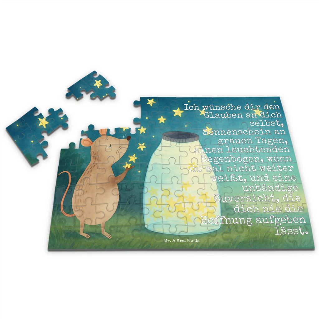 Puzzle Maus Sterne Design Puzzle, Tiermotive, Gute Laune, lustige Sprüche, Tiere, Geburt, Taufgeschenk, Wunsch, erstes Kind, Sterne, Geburtstag, Maus, Kind, Taufe, Träume, Kindergeburtstag, Hoffnung, Schwangerschaft
