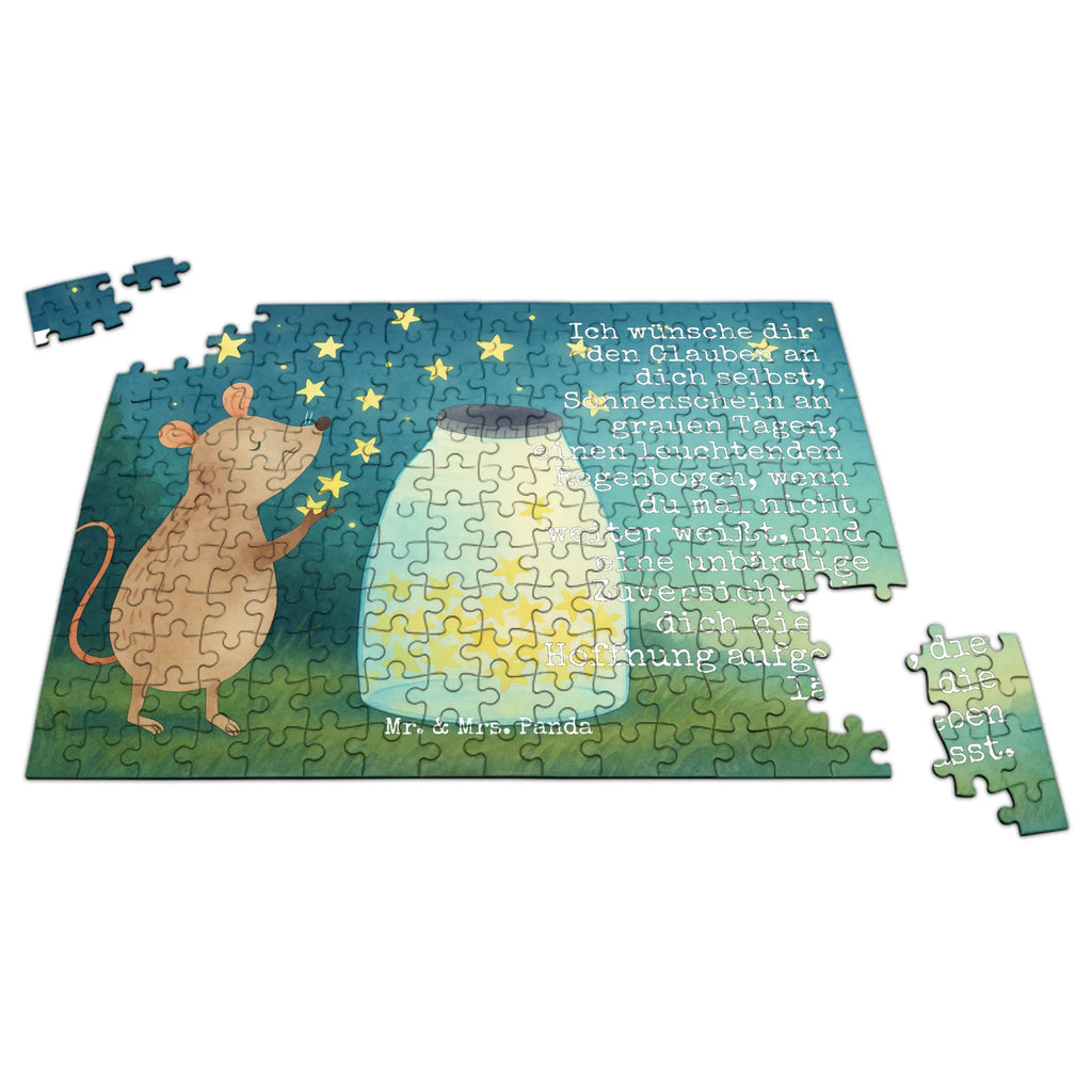 Puzzle Maus Sterne Design Puzzle, Tiermotive, Gute Laune, lustige Sprüche, Tiere, Geburt, Taufgeschenk, Wunsch, erstes Kind, Sterne, Geburtstag, Maus, Kind, Taufe, Träume, Kindergeburtstag, Hoffnung, Schwangerschaft