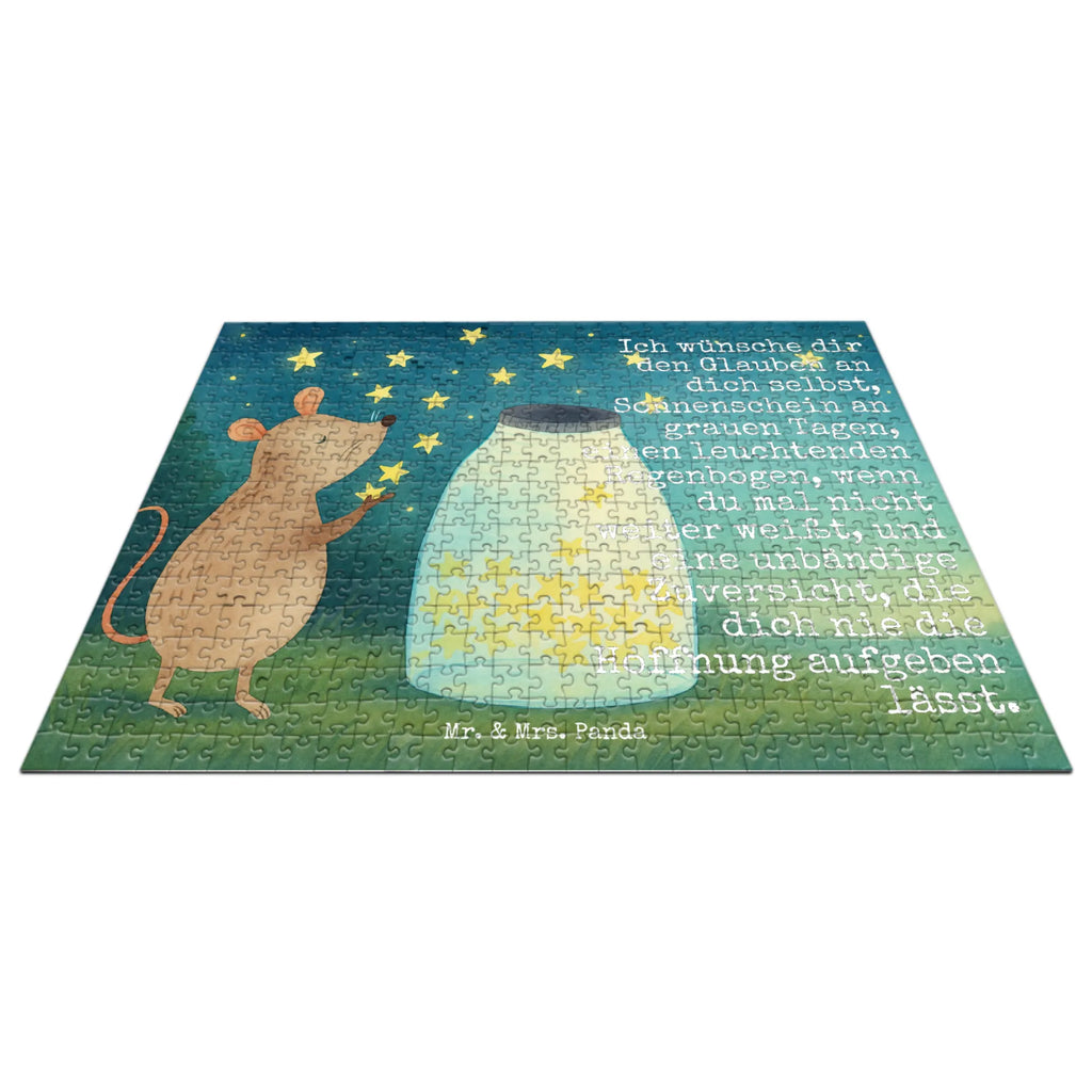 Puzzle Maus Sterne Design Puzzle, Tiermotive, Gute Laune, lustige Sprüche, Tiere, Geburt, Taufgeschenk, Wunsch, erstes Kind, Sterne, Geburtstag, Maus, Kind, Taufe, Träume, Kindergeburtstag, Hoffnung, Schwangerschaft