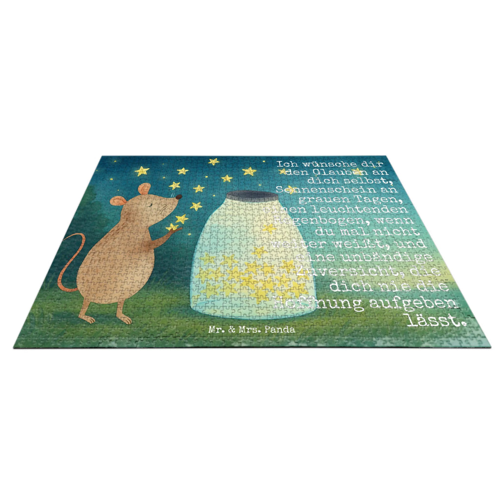 Puzzle Maus Sterne Design Puzzle, Tiermotive, Gute Laune, lustige Sprüche, Tiere, Geburt, Taufgeschenk, Wunsch, erstes Kind, Sterne, Geburtstag, Maus, Kind, Taufe, Träume, Kindergeburtstag, Hoffnung, Schwangerschaft