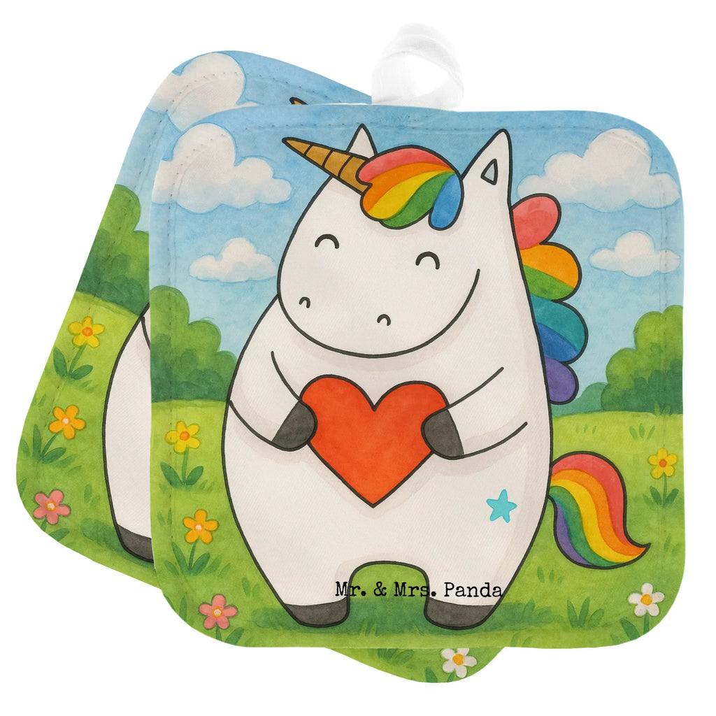 2er Set Topflappen  Einhorn Herz Design Topflappen, Topfuntersetzer, Ofenhandschuh, Topflappen Set, Topflappen lustig, Topflappen mit Spruch, Ofenhandschuhe, Topfhandschuhe, Topfhandschuh, Topflappenset, Topflappen 2er Set, Schöne Topflappen, Einhorn, Einhörner, Einhorn Deko, Unicorn, Herz, schlimm, böse, witzig, lustig, Freundin, anders, bunt