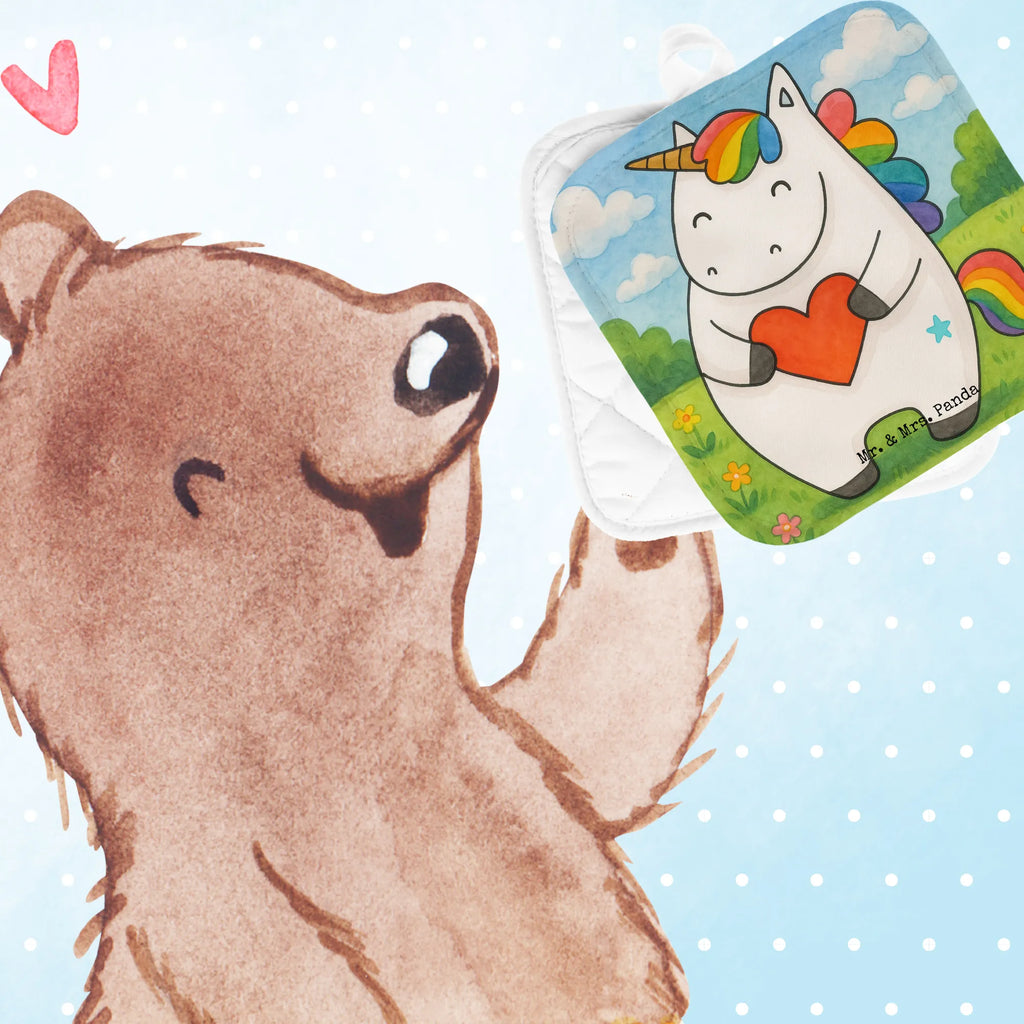 2er Set Topflappen  Einhorn Herz Design Topflappen, Topfuntersetzer, Ofenhandschuh, Topflappen Set, Topflappen lustig, Topflappen mit Spruch, Ofenhandschuhe, Topfhandschuhe, Topfhandschuh, Topflappenset, Topflappen 2er Set, Schöne Topflappen, Einhorn, Einhörner, Einhorn Deko, Unicorn, Herz, schlimm, böse, witzig, lustig, Freundin, anders, bunt