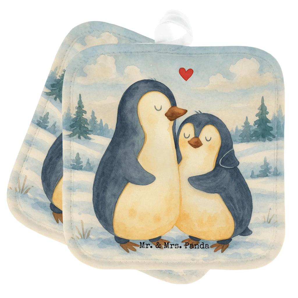 2er Set Topflappen  Pinguin umarmen Design Topflappen, Topfuntersetzer, Ofenhandschuh, Topflappen Set, Topflappen lustig, Topflappen mit Spruch, Ofenhandschuhe, Topfhandschuhe, Topfhandschuh, Topflappenset, Topflappen 2er Set, Schöne Topflappen, Pinguin, Liebe, Liebespaar, Liebesbeweis, Liebesgeschenk, Verlobung, Jahrestag, Hochzeitstag, Hochzeit, Hochzeitsgeschenk