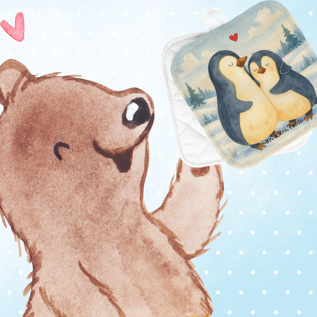 2er Set Topflappen  Pinguin umarmen Design Topflappen, Topfuntersetzer, Ofenhandschuh, Topflappen Set, Topflappen lustig, Topflappen mit Spruch, Ofenhandschuhe, Topfhandschuhe, Topfhandschuh, Topflappenset, Topflappen 2er Set, Schöne Topflappen, Pinguin, Liebe, Liebespaar, Liebesbeweis, Liebesgeschenk, Verlobung, Jahrestag, Hochzeitstag, Hochzeit, Hochzeitsgeschenk