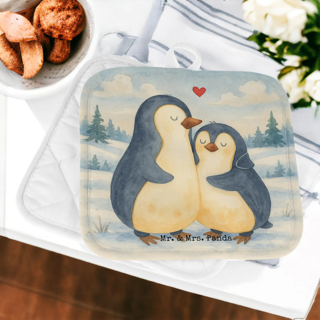 2er Set Topflappen  Pinguin umarmen Design Topflappen, Topfuntersetzer, Ofenhandschuh, Topflappen Set, Topflappen lustig, Topflappen mit Spruch, Ofenhandschuhe, Topfhandschuhe, Topfhandschuh, Topflappenset, Topflappen 2er Set, Schöne Topflappen, Pinguin, Liebe, Liebespaar, Liebesbeweis, Liebesgeschenk, Verlobung, Jahrestag, Hochzeitstag, Hochzeit, Hochzeitsgeschenk