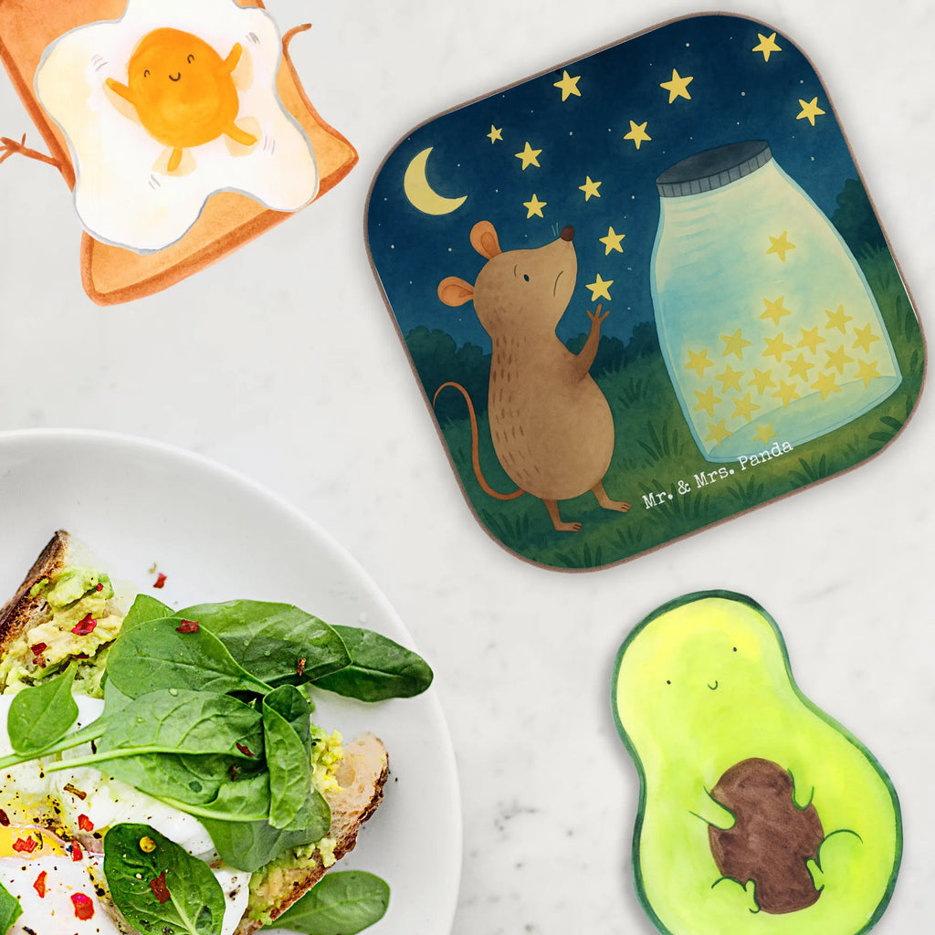 Untersetzer Maus Sterne Design