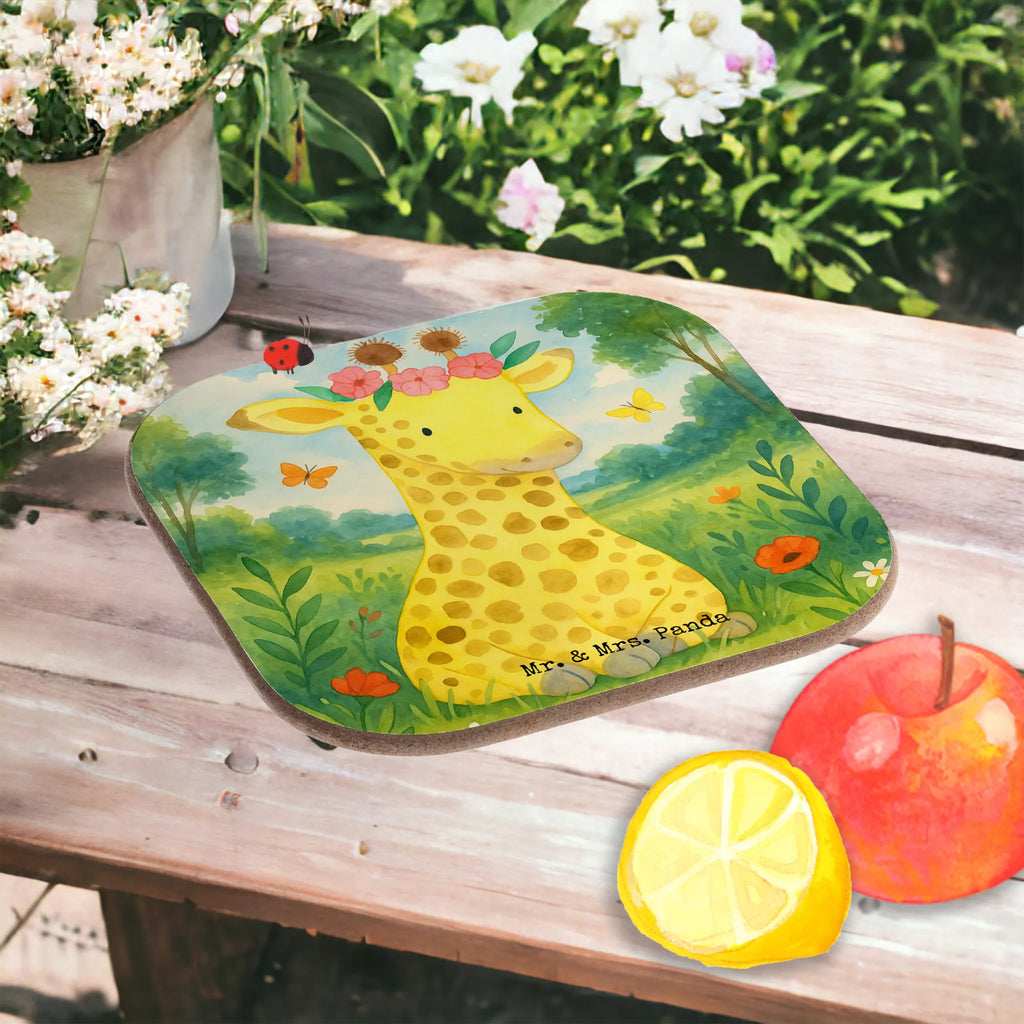 Untersetzer Giraffe Blumenkranz Design Untersetzer, Bierdeckel, Glasuntersetzer, Untersetzer Gläser, Getränkeuntersetzer, Untersetzer aus Holz, Untersetzer für Gläser, Korkuntersetzer, Untersetzer Holz, Holzuntersetzer, Tassen Untersetzer, Untersetzer Design, Afrika, Wildtiere, Giraffe, Blumenkranz, Abenteurer, Selbstliebe, Freundin