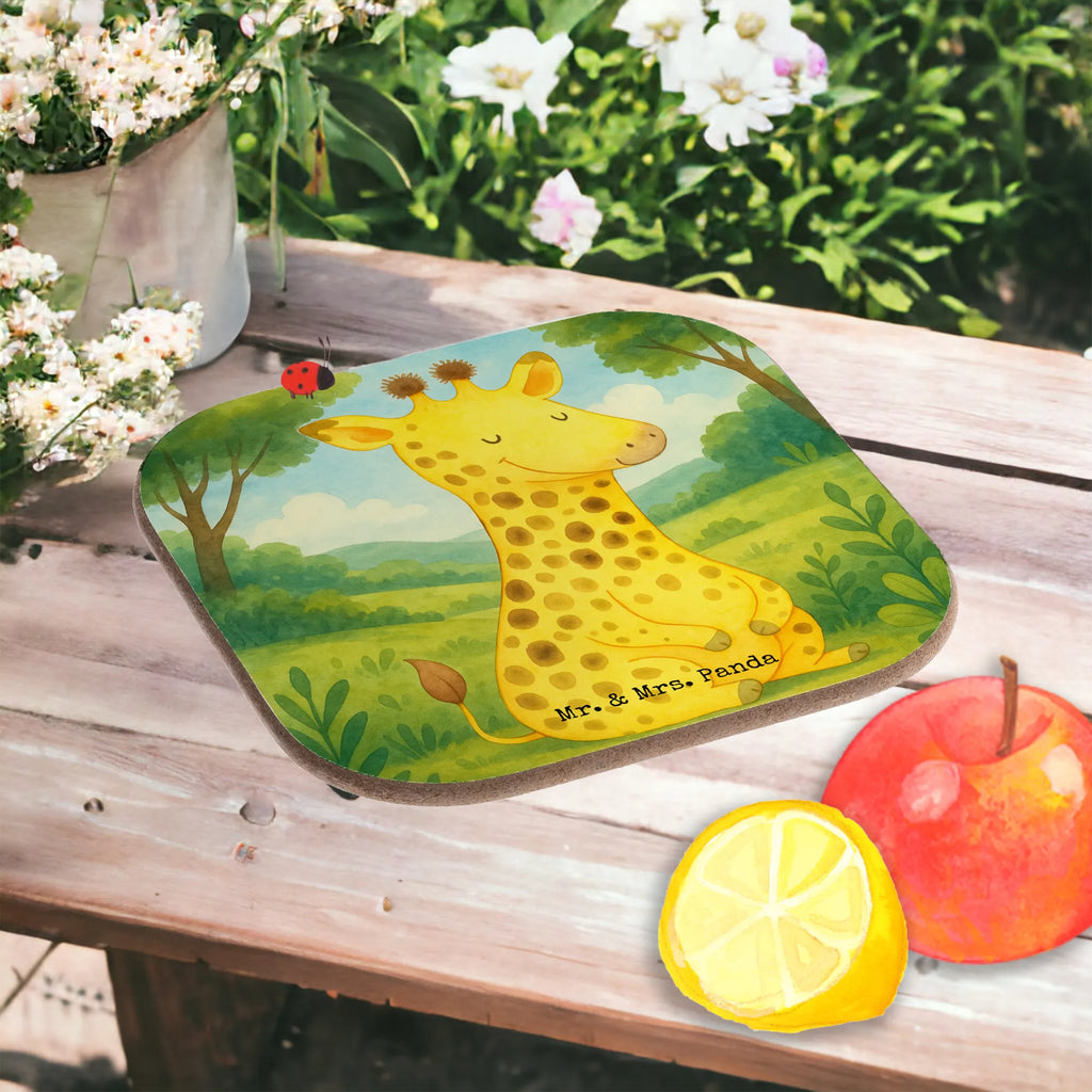 Untersetzer Giraffe Zufrieden Design Untersetzer, Bierdeckel, Glasuntersetzer, Untersetzer Gläser, Getränkeuntersetzer, Untersetzer aus Holz, Untersetzer für Gläser, Korkuntersetzer, Untersetzer Holz, Holzuntersetzer, Tassen Untersetzer, Untersetzer Design, Afrika, Wildtiere, Giraffe, Zufrieden, Glück, Abenteuer