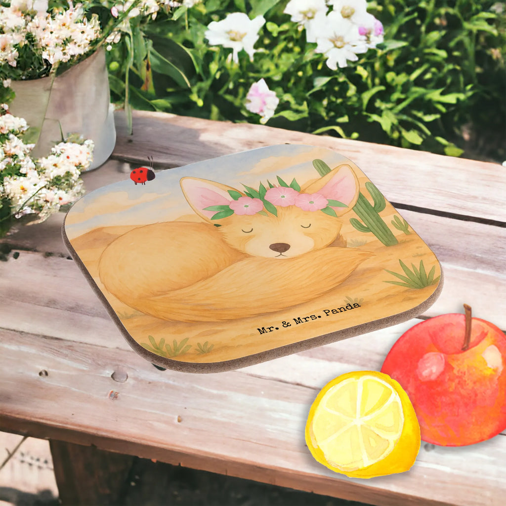 Untersetzer Wüstenfuchs Blumen Design Untersetzer, Bierdeckel, Glasuntersetzer, Untersetzer Gläser, Getränkeuntersetzer, Untersetzer aus Holz, Untersetzer für Gläser, Korkuntersetzer, Untersetzer Holz, Holzuntersetzer, Tassen Untersetzer, Untersetzer Design, Afrika, Wildtiere, Wüste, Wüstenfuchs, Blumen, Blumenkranz, Glücklich