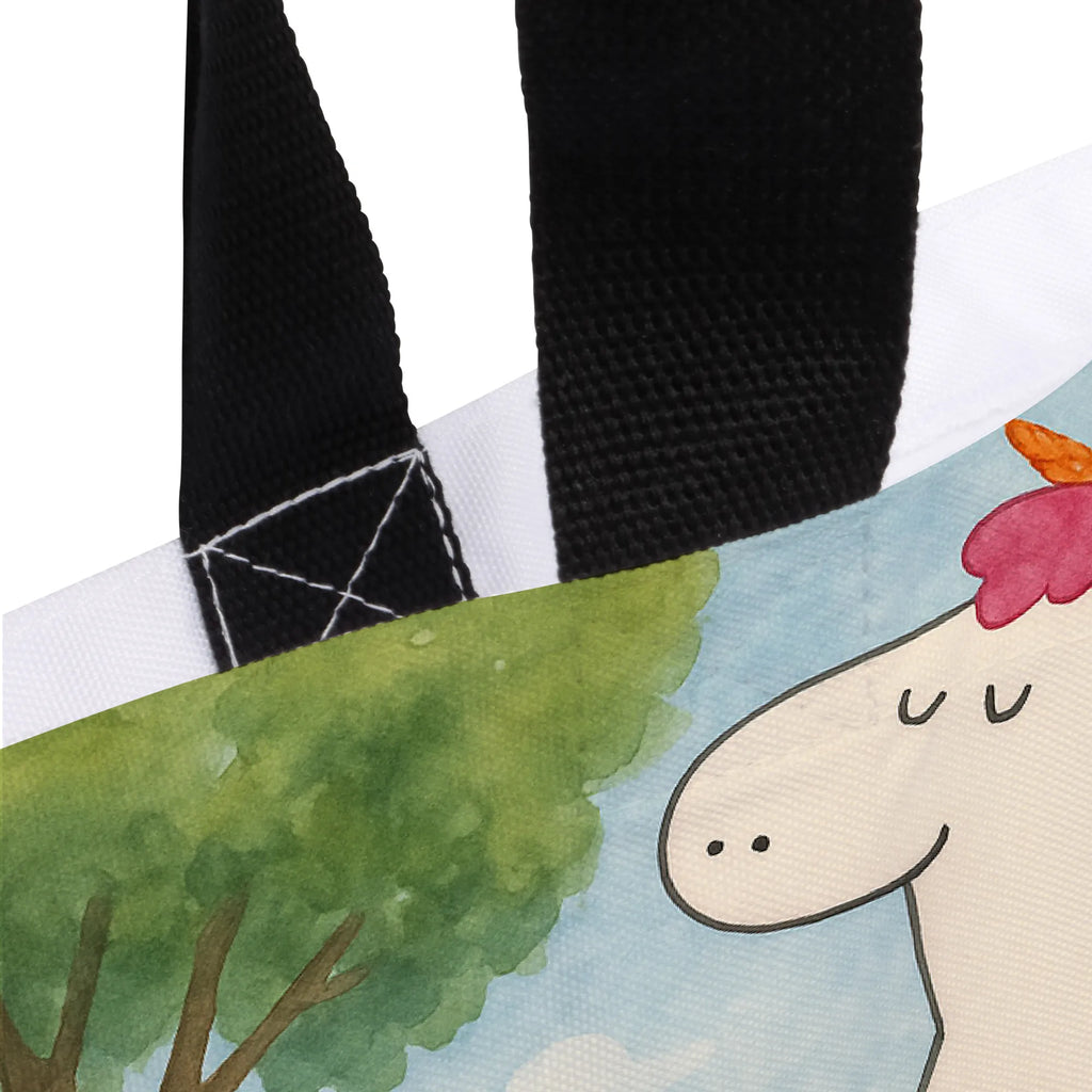Shopper Einhorn Radfahrer Design Beutel, Einkaufstasche, Tasche, Strandtasche, Einkaufsbeutel, Shopper, Schultasche, Freizeittasche, Tragebeutel, Schulbeutel, Alltagstasche, Einhorn, Einhörner, Einhorn Deko, Unicorn, Radfahren, Radfahrer, Rad, Bike, Feenstaub, Konfetti, Luxusproblem, Kummer, Liebeskummer
