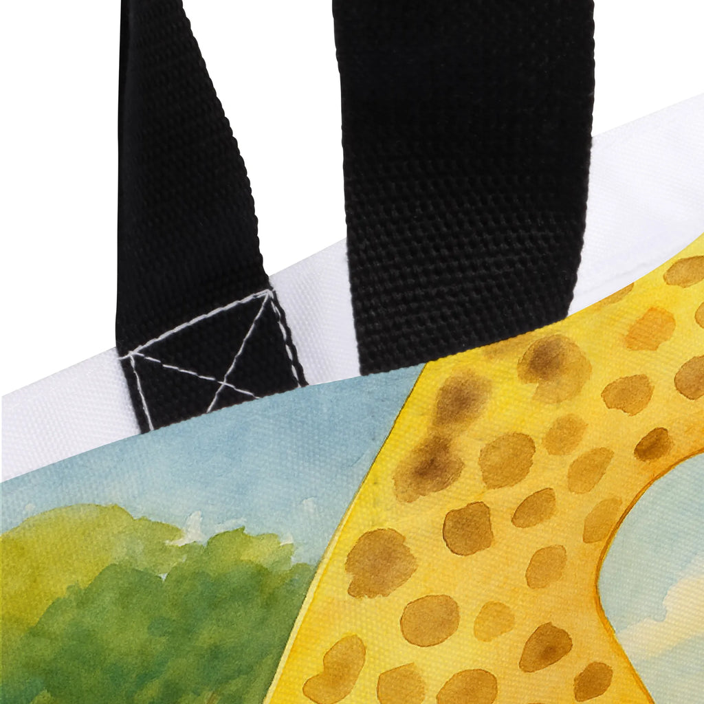 Shopper Giraffe Kind Design Beutel, Einkaufstasche, Tasche, Strandtasche, Einkaufsbeutel, Shopper, Schultasche, Freizeittasche, Tragebeutel, Schulbeutel, Alltagstasche, Afrika, Wildtiere, Giraffe, Kind, Mutter, Mama, Tochter, Sohn, Lieblingsmensch