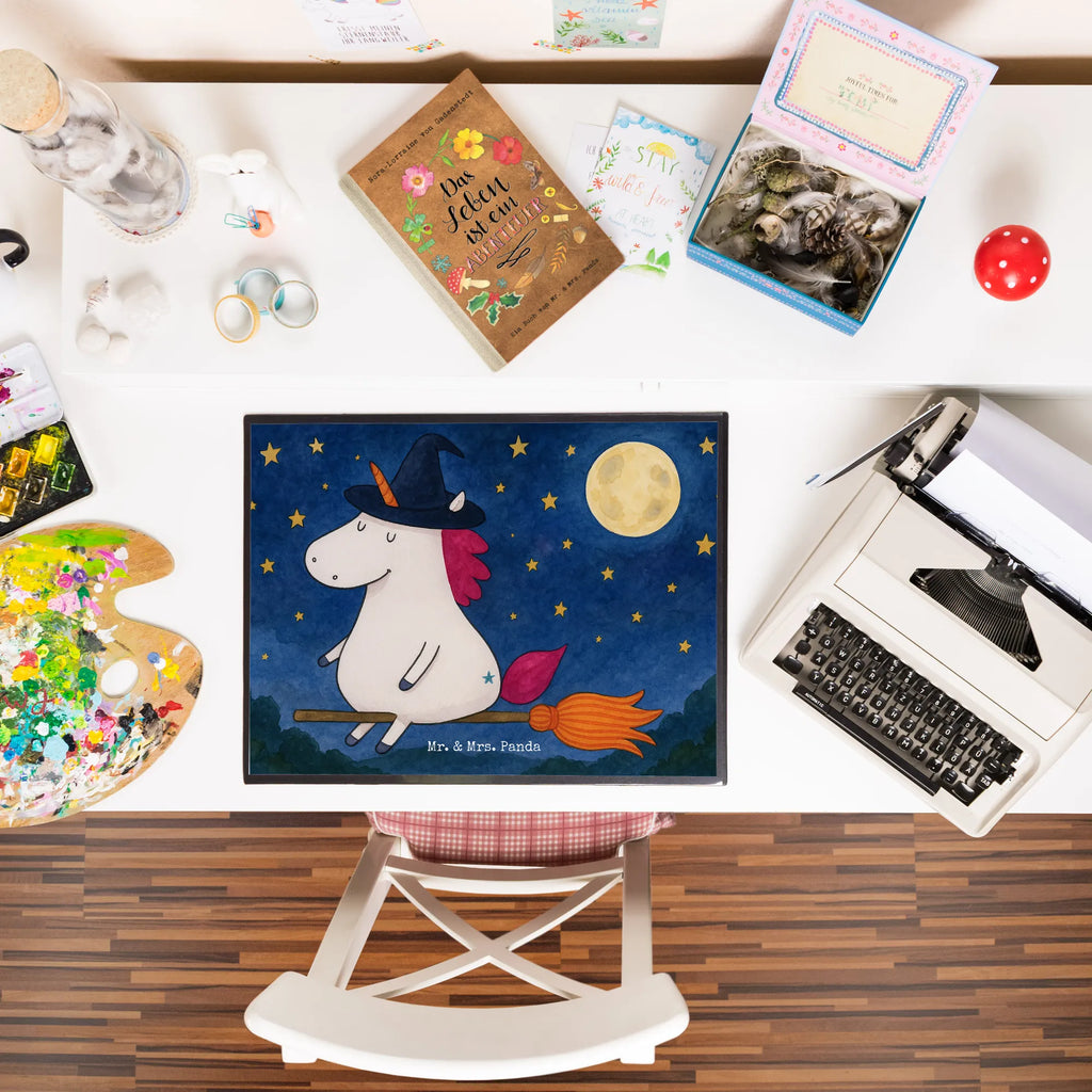 Schreibtischunterlage Einhorn Hexe Design Schreibunterlage, Schreibtischauflage, Bürobedarf, Büroartikel, Schreibwaren, Schreibtisch Unterlagen, Schreibtischunterlage Groß, Einhorn, Einhörner, Einhorn Deko, Unicorn, Frau, Ehefrau, Hexe, Teufel, Engel, Verrückte, Freundin, Leben, Zicke