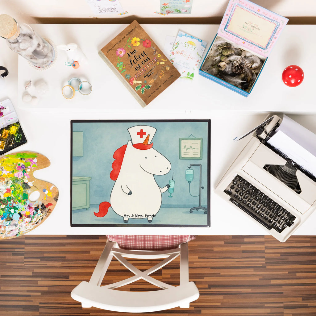 Schreibtischunterlage Einhorn Krankenschwester Design Schreibunterlage, Schreibtischauflage, Bürobedarf, Büroartikel, Schreibwaren, Schreibtisch Unterlagen, Schreibtischunterlage Groß, Einhorn, Einhörner, Einhorn Deko, Unicorn, Krankenschwester Geschenk, Krankenpfleger Geschenk, Krankenpflegerin, Krankenschwester Dankeschön, Krankenhaus, Ärztin Geschenk