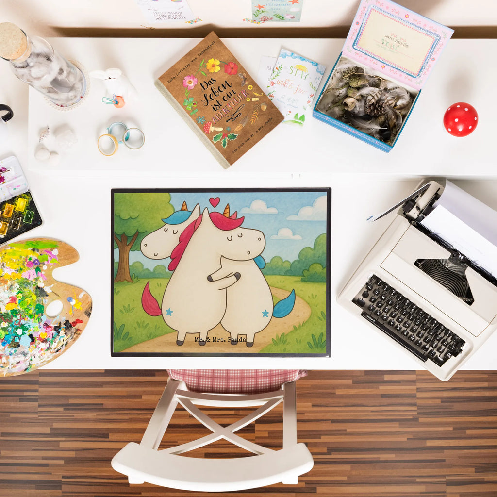 Schreibtischunterlage Einhorn Mitteilung Design Schreibunterlage, Schreibtischauflage, Bürobedarf, Büroartikel, Schreibwaren, Schreibtisch Unterlagen, Schreibtischunterlage Groß, Einhorn, Einhörner, Einhorn Deko, Unicorn, Valentinstag, Valentine, Liebe, Geschenk, Partner, Ehe, lustig, witzig, Spruch