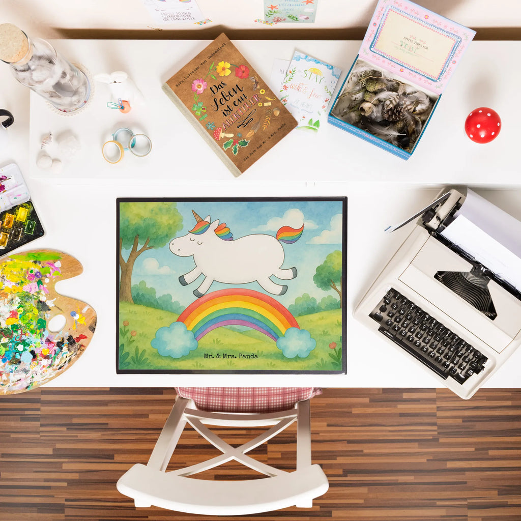 Desk pad unicorn rainbow Design Schreibunterlage, Schreibtischauflage, Bürobedarf, Büroartikel, Schreibwaren, Schreibtisch Unterlagen, Schreibtischunterlage Groß, Einhorn, Einhörner, Einhorn Deko, Unicorn, Regenbogen, Glitzer, Einhornpower, Erwachsenwerden, Einhornautobahn
