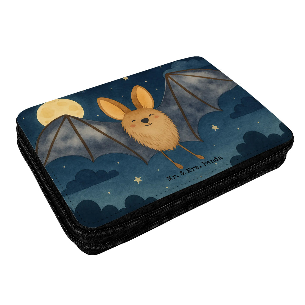 Federmappe Fledermaus Flügel Design Federmappe, Stiftetasche, Stifte Etui, Schule, Einschulung, Geschenk, Kind, Schüler, Schülerin, Stifterolle, Federmäppchen, Motiv, Grundschule, Federmäppchen bedruckt, Büro Stifte Etui, Bestückte Federmappe, Kinder Federmappe, Federmappe Einschulung, Tiermotive, Gute Laune, lustige Sprüche, Tiere