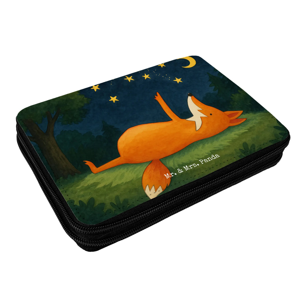 Leather folder Fox Stars Design Federmappe, Stiftetasche, Stifte Etui, Schule, Einschulung, Geschenk, Kind, Schüler, Schülerin, Stifterolle, Federmäppchen, Motiv, Grundschule, Federmäppchen bedruckt, Büro Stifte Etui, Bestückte Federmappe, Kinder Federmappe, Federmappe Einschulung, Fuchs, Füchse, tröstende Worte, Spruch positiv, Spruch schön, Romantik, Always Look on the Bright Side of Life