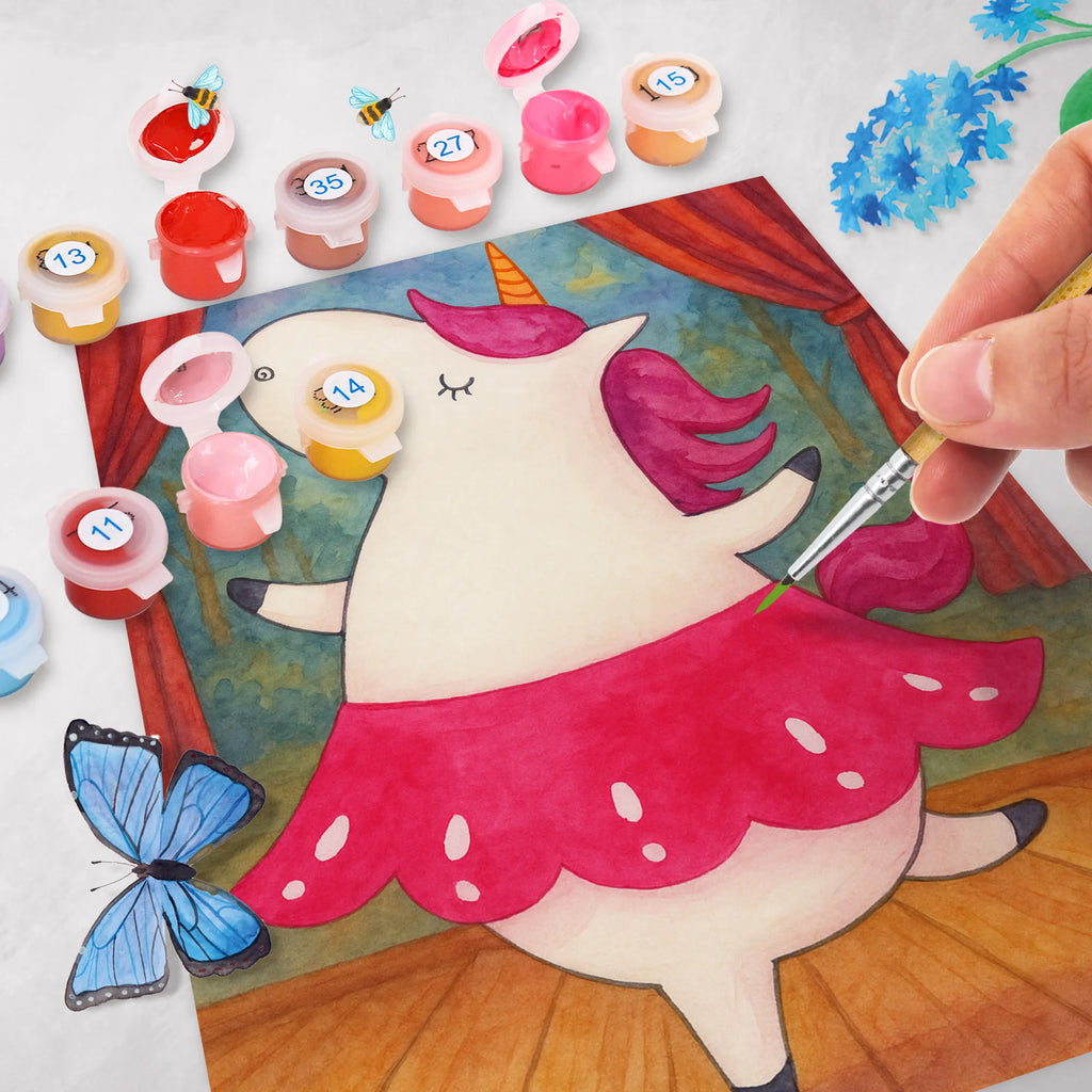 Paint by Numbers unicorn ballerina Design unicorn, unicorns, Party, Unicorn, Dancing, Dancer gift, Flat, Fun, English, Ballerina, Celebration, dancer present, Einhorn