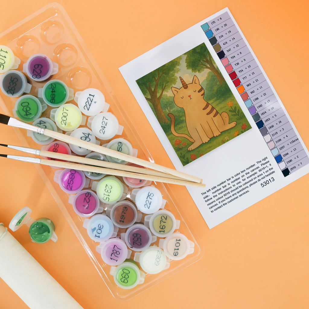 Paint by Numbers unicorn Cat Design Malen nach Zahlen, Ausmalbild, Kunstwerk, Künstler, Malen, Bastelidee, Baseln, Kreativität, DIY, Einhorn, Einhörner, Einhorn Deko, Unicorn, Mieze, Einhornkatze, Erwachsenwerden, Katzenhorn, Glitzer, Kittyhorn, Katze, Katzer, Regenbogen, Einhornpower