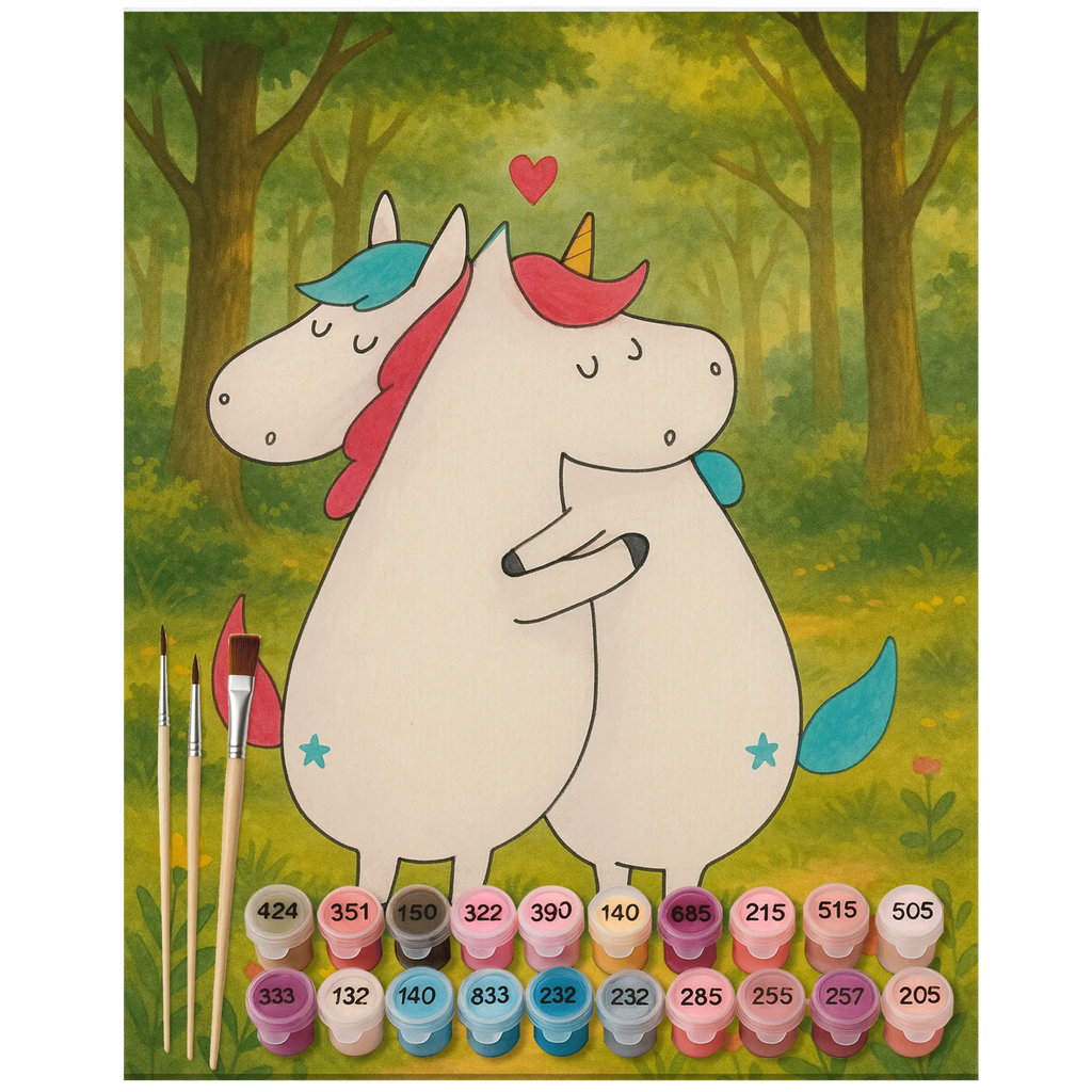 Malowanie według numerów jednorożec Wiadomość Design Malen nach Zahlen, Künstler, DIY, Ausmalbild, Kunstwerk, Kreativität, Malen, Bastelidee, Baseln, Einhorn, Einhörner, Einhorn Deko, Unicorn, Geschenk, Liebe, Valentinstag, Ehe, Spruch, Valentine, Partner, lustig, witzig