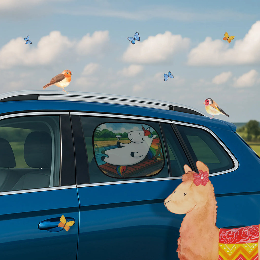 Osłona przeciwsłoneczna do samochodu jednorożec koktajl Design Jednorożec, jednorożce, dekoracje jednorożca, jednorożec