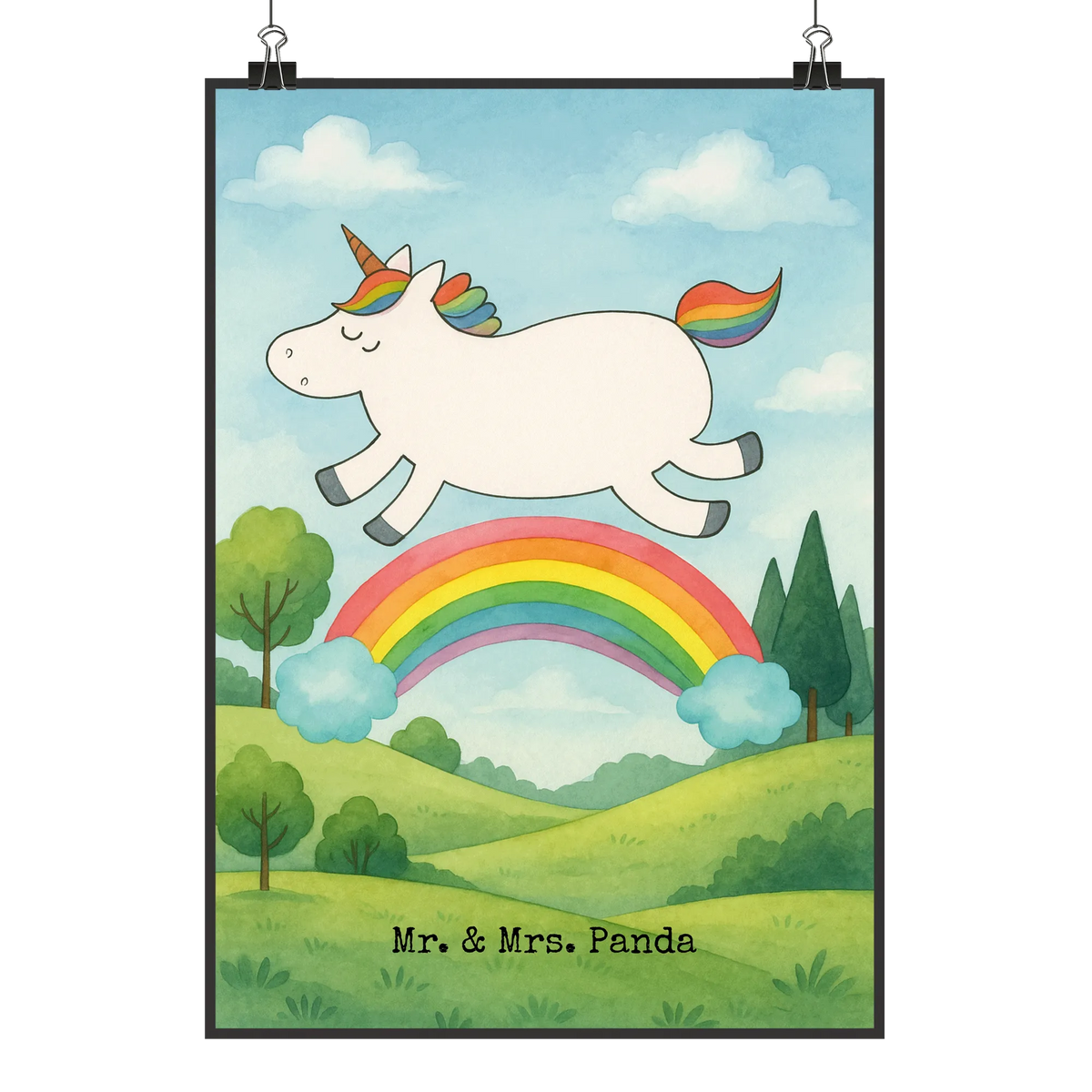 Bild Einhorn Regenbogen Design Posterdruck, kunstdruck poster, Wanddekoration, Wanddeko Bild, Deko Bild, Wandposter, Design Poster, wanddeko, wandkunst, Wandbild, Kunstdruck, grafikposter, Designposter, Deko Poster, wanddruck, typografie poster, Poster, drucke, Panda Poster, Bild, Wandschmuck, Plakat, Mr. & Mrs. Panda Poster, kunstposter, Unicorn, Einhörner, Einhorn, Einhorn Deko, Glitzer, Erwachsenwerden, Einhornpower, Regenbogen, Einhornautobahn