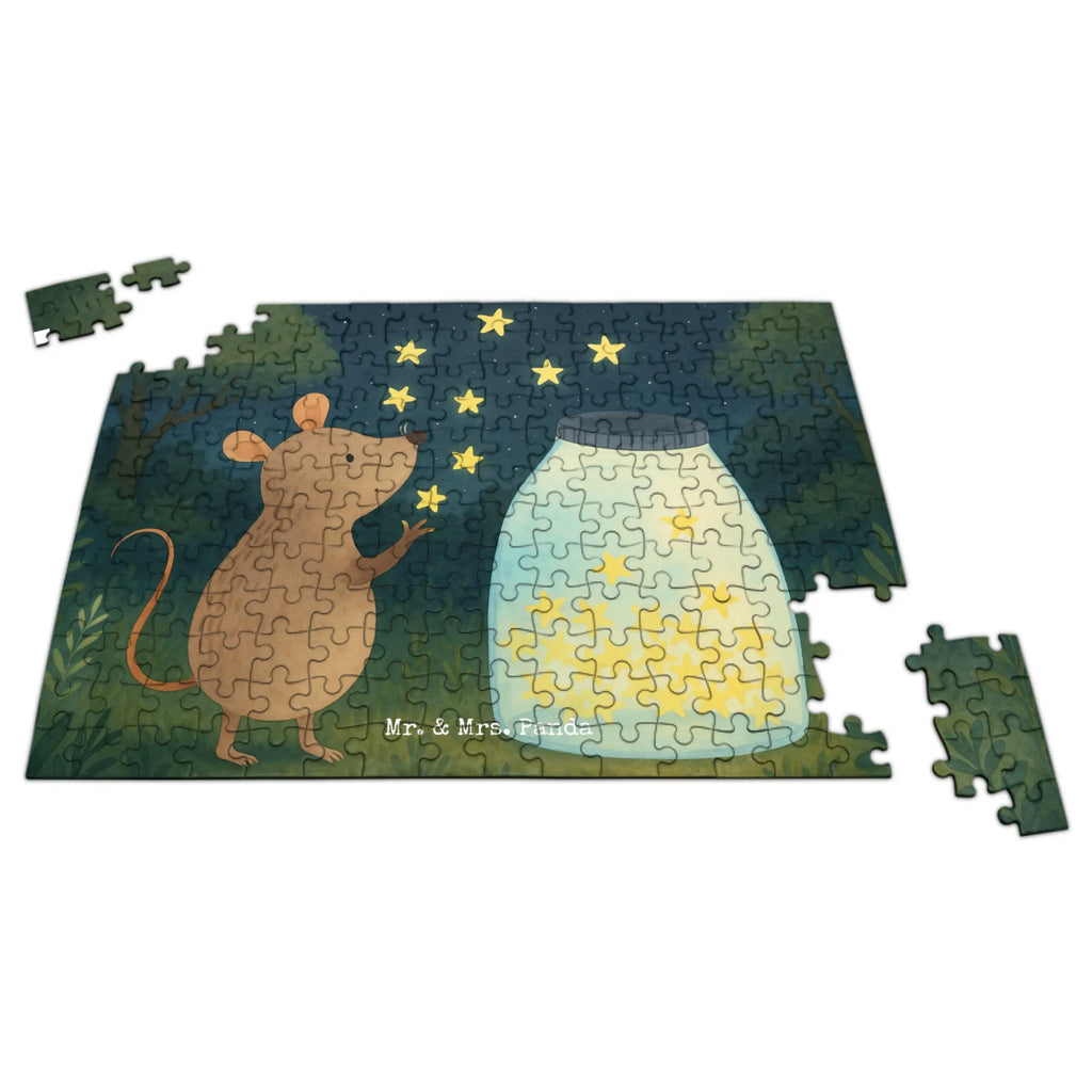 Puzzle Maus Sterne Design Puzzle, Tiermotive, Gute Laune, lustige Sprüche, Tiere, Geburt, Taufgeschenk, Wunsch, erstes Kind, Sterne, Geburtstag, Maus, Kind, Taufe, Träume, Kindergeburtstag, Hoffnung, Schwangerschaft