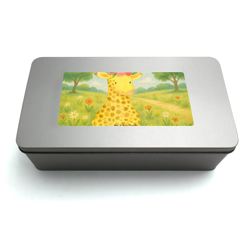 Puzzle Giraffe Blumenkranz Design Puzzle, Afrika, Wildtiere, Giraffe, Blumenkranz, Abenteurer, Selbstliebe, Freundin