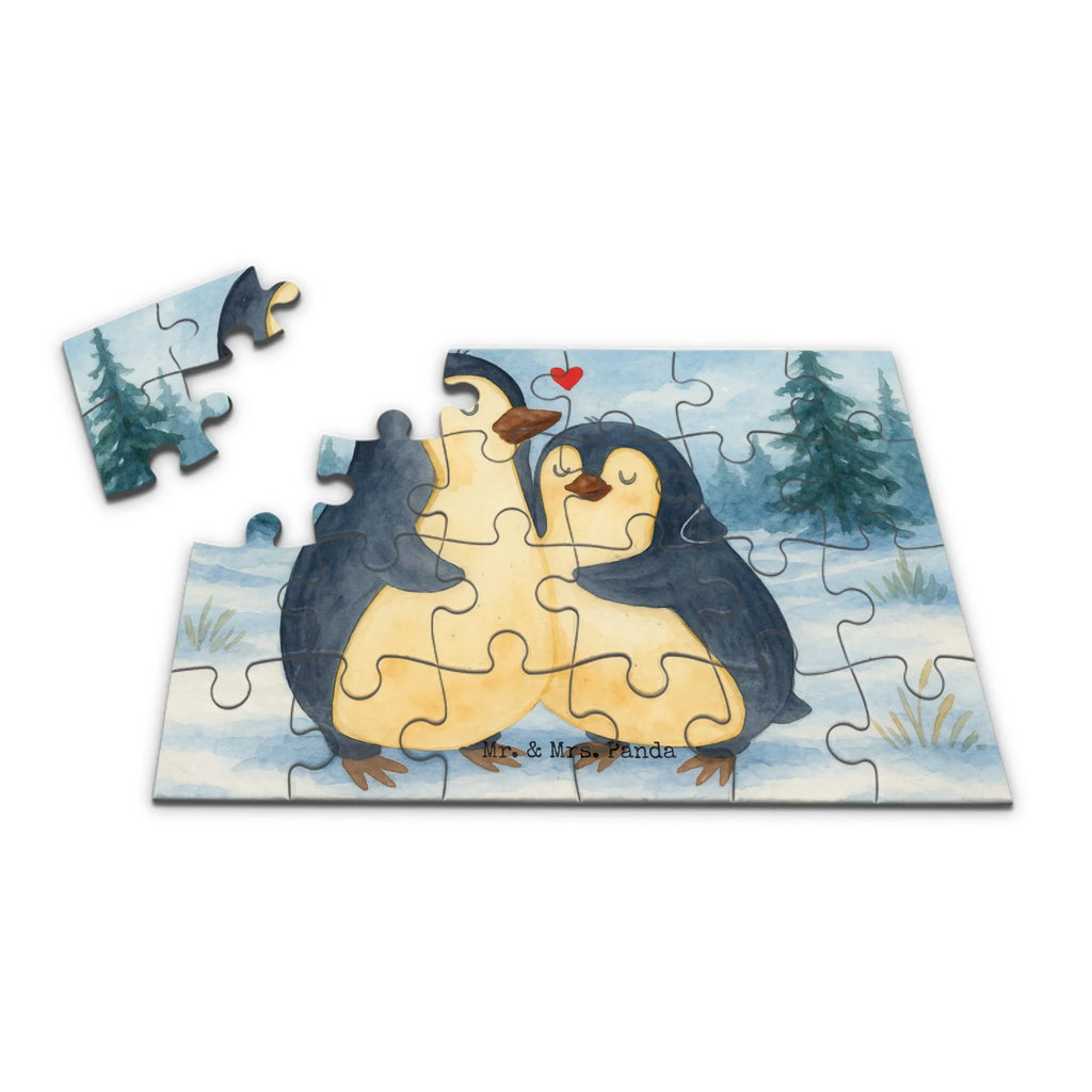 Puzzle Pinguin umarmen Design Puzzle, Pinguin, Liebe, Liebespaar, Liebesbeweis, Liebesgeschenk, Verlobung, Jahrestag, Hochzeitstag, Hochzeit, Hochzeitsgeschenk