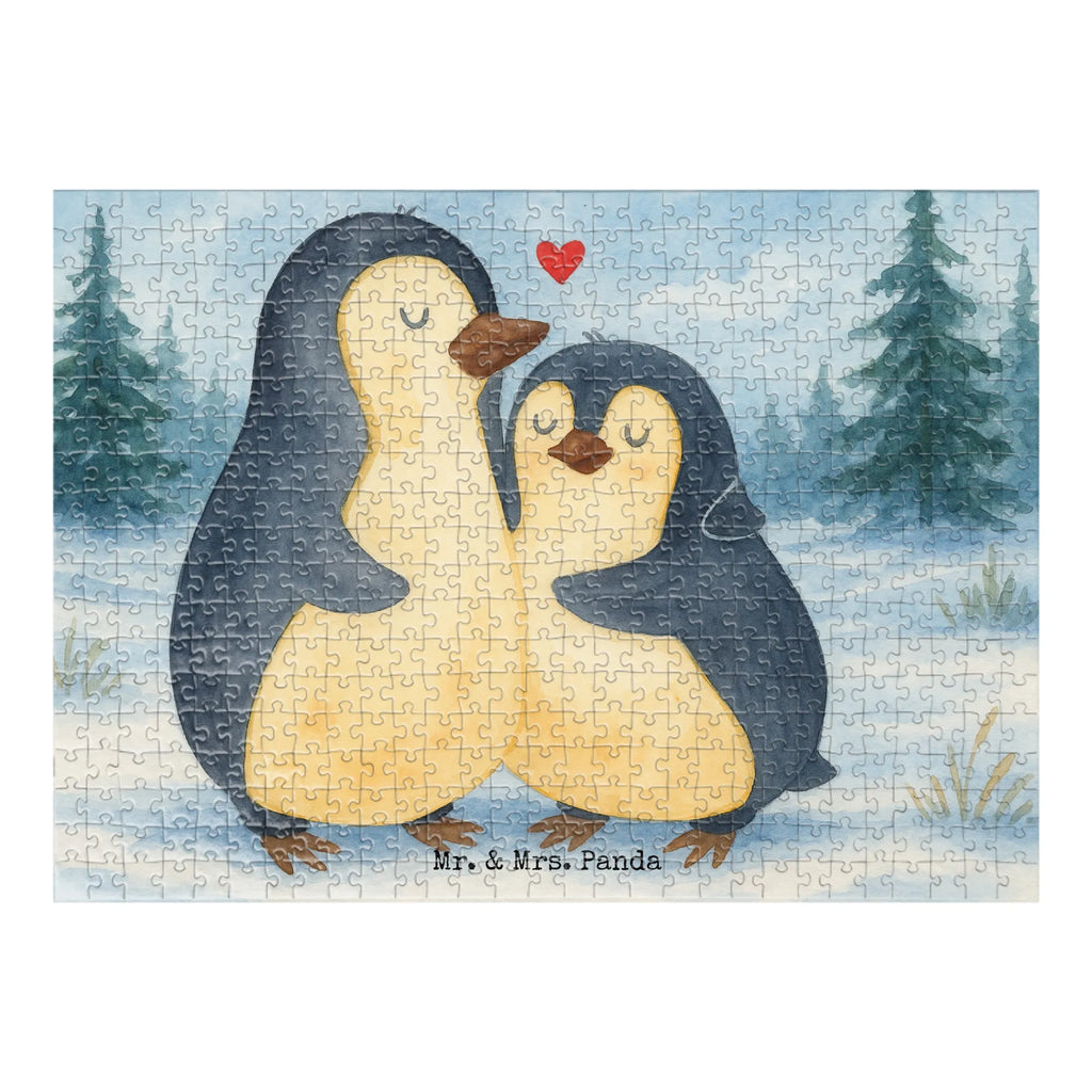 Puzzle Pinguin umarmen Design Puzzle, Pinguin, Liebe, Liebespaar, Liebesbeweis, Liebesgeschenk, Verlobung, Jahrestag, Hochzeitstag, Hochzeit, Hochzeitsgeschenk