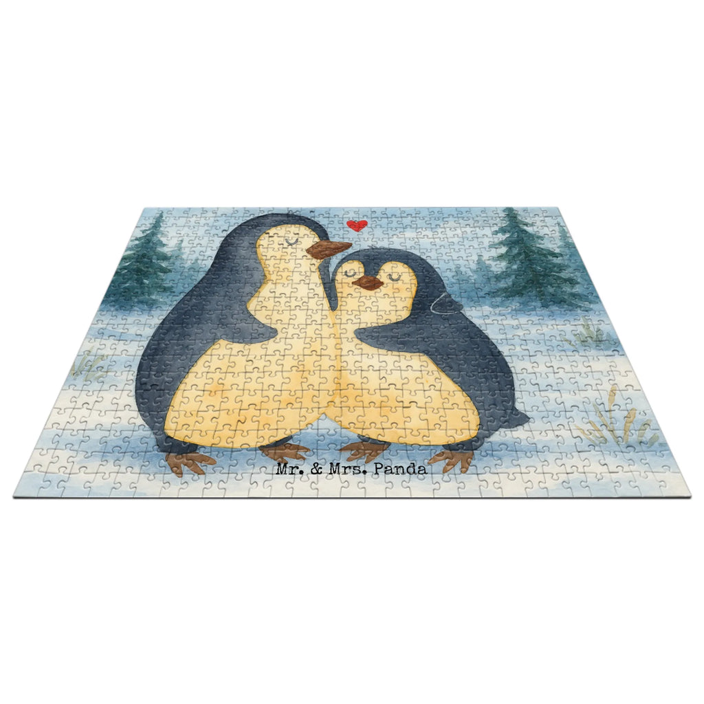 Puzzle Pinguin umarmen Design Puzzle, Pinguin, Liebe, Liebespaar, Liebesbeweis, Liebesgeschenk, Verlobung, Jahrestag, Hochzeitstag, Hochzeit, Hochzeitsgeschenk