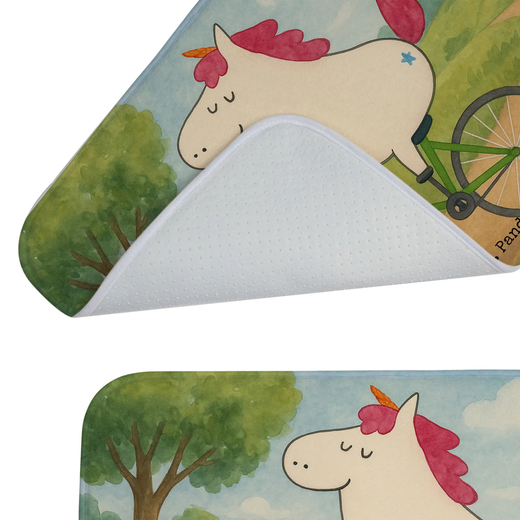 Bath mat unicorn cyclist Design Badematte, Badteppich, Duschvorleger, Badezimmerteppich, Badezimmermatte, Badvorleger, Duschmatte, Duschteppich, Badteppiche, Badgarnitur, Badematten, Teppich Badezimmer, Badezimmermatten, Einhorn, Einhörner, Einhorn Deko, Unicorn, Radfahren, Radfahrer, Rad, Bike, Feenstaub, Konfetti, Luxusproblem, Kummer, Liebeskummer