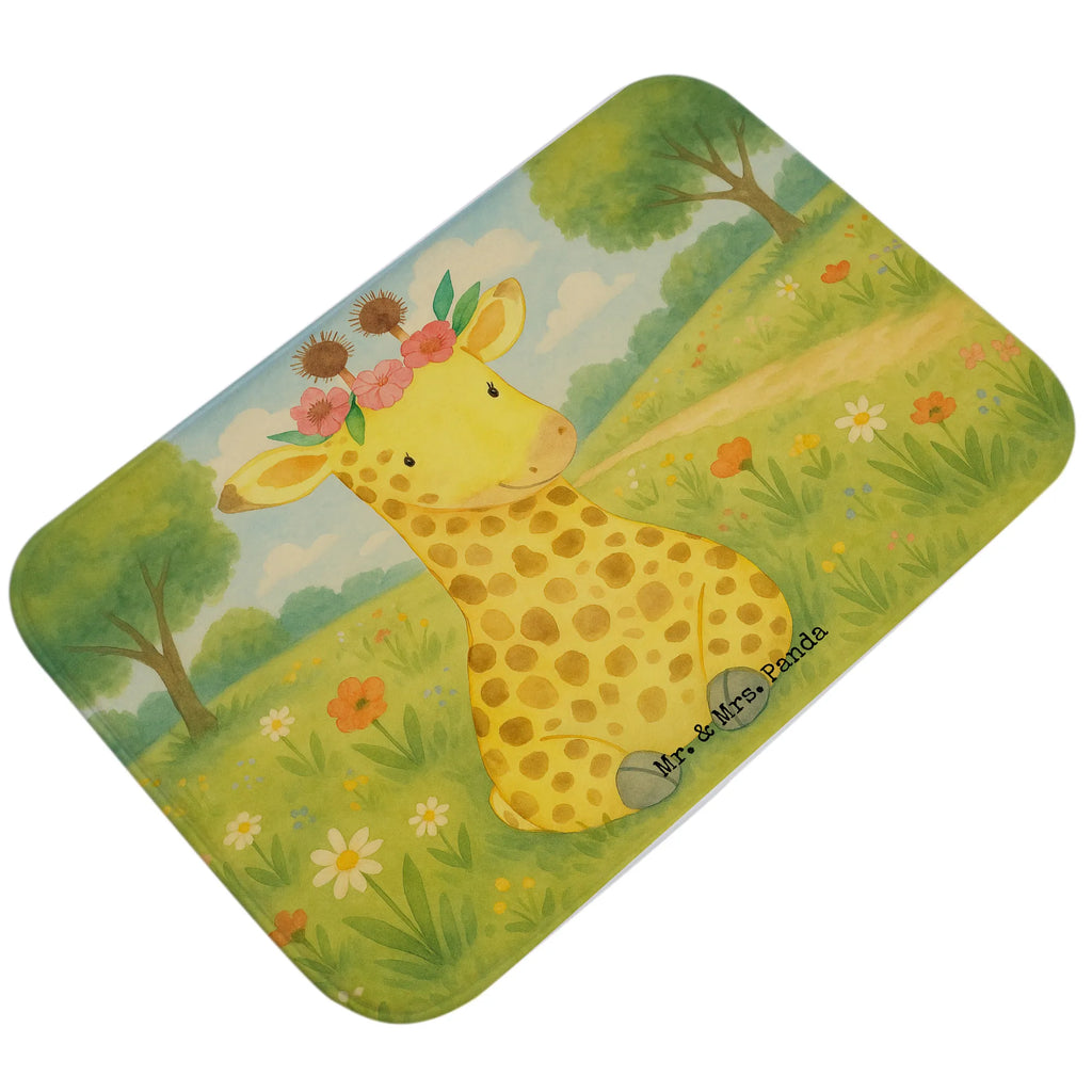 Badematte Giraffe Blumenkranz Design Badematte, Badteppich, Duschvorleger, Badezimmerteppich, Badezimmermatte, Badvorleger, Duschmatte, Duschteppich, Badteppiche, Badgarnitur, Badematten, Teppich Badezimmer, Badezimmermatten, Afrika, Wildtiere, Giraffe, Blumenkranz, Abenteurer, Selbstliebe, Freundin