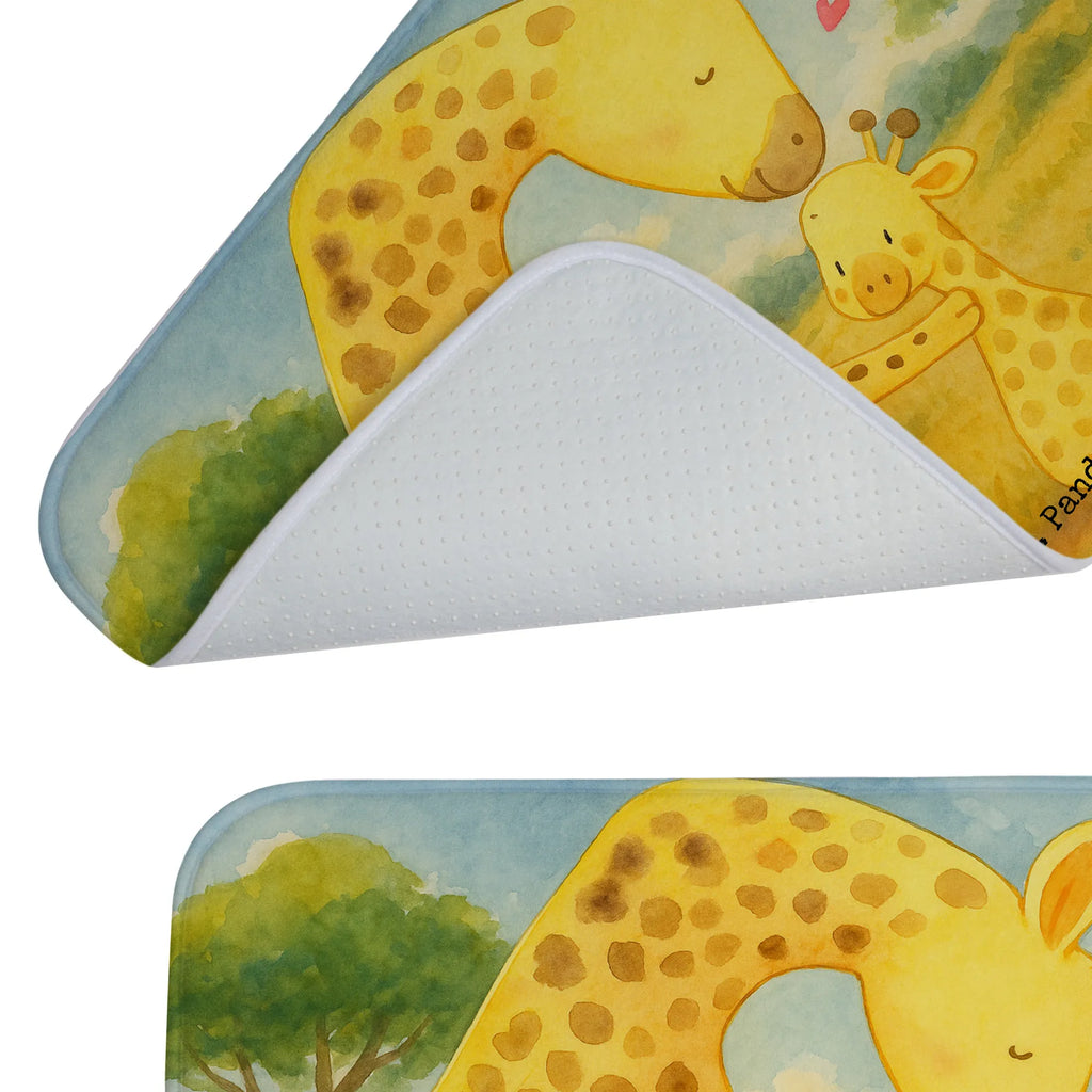 Badematte Giraffe Kind Design Badematte, Badteppich, Duschvorleger, Badezimmerteppich, Badezimmermatte, Badvorleger, Duschmatte, Duschteppich, Badteppiche, Badgarnitur, Badematten, Teppich Badezimmer, Badezimmermatten, Afrika, Wildtiere, Giraffe, Kind, Mutter, Mama, Tochter, Sohn, Lieblingsmensch