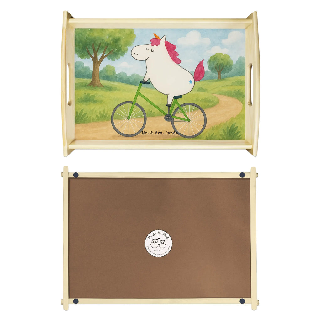Serviertablett Einhorn Radfahrer Design Serviertablett, Tablett, Holztablett, Küchentablett, Dekotablett, Frühstückstablett, Einhorn, Einhörner, Einhorn Deko, Unicorn, Radfahren, Radfahrer, Rad, Bike, Feenstaub, Konfetti, Luxusproblem, Kummer, Liebeskummer