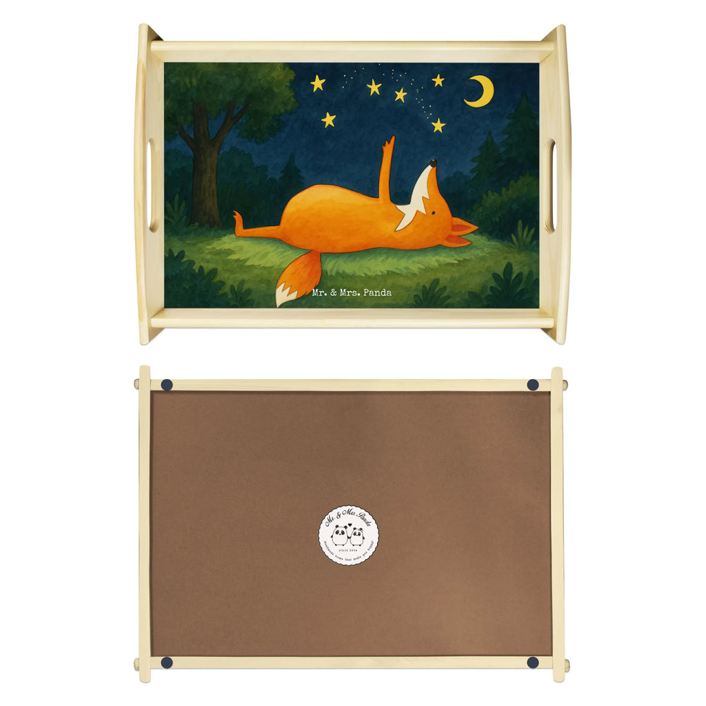 Serviertablett Fuchs Sterne Design