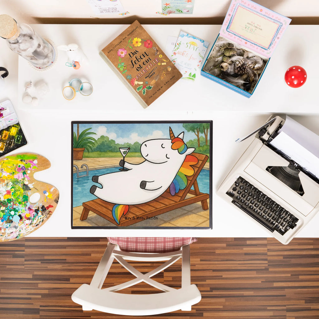 Schreibtischunterlage Einhorn Cocktail Design Schreibunterlage, Schreibtischauflage, Bürobedarf, Büroartikel, Schreibwaren, Schreibtisch Unterlagen, Schreibtischunterlage Groß, Einhorn, Einhörner, Einhorn Deko, Unicorn, Party, Spaß, Feiern, Caipirinha, Rum, Cuba Libre, Sekt, Freundin, Geburtstag, lustig, witzig, Spruch, Glitzer