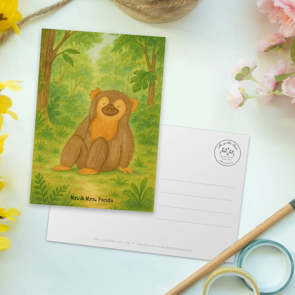 Postkarte Affe Design Postkarte, Karte, Geschenkkarte, Grußkarte, Einladung, Ansichtskarte, Geburtstagskarte, Einladungskarte, Dankeskarte, Ansichtskarten, Einladung Geburtstag, Einladungskarten Geburtstag, Afrika, Wildtiere, Affe, Äffchen, Affen, Selbstliebe, Respekt, Motivation, Selbstachtung, Liebe, Selbstbewusstsein, Selfcare