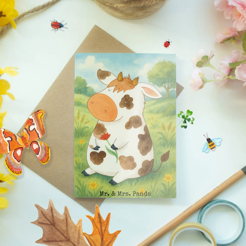 Grußkarte Kuh Design Grußkarte, Karte, Hochzeitskarte, Ansichtskarten, Klappkarte, Glückwunschkarte, Einladungskarte, Geburtstagskarte, Bauernhof, Hoftiere, Landwirt, Landwirtin, Kuh, Milchkuh, Spruch, Kühe, Hof, Milch, Motivtion, Träume, Magie, Flausen