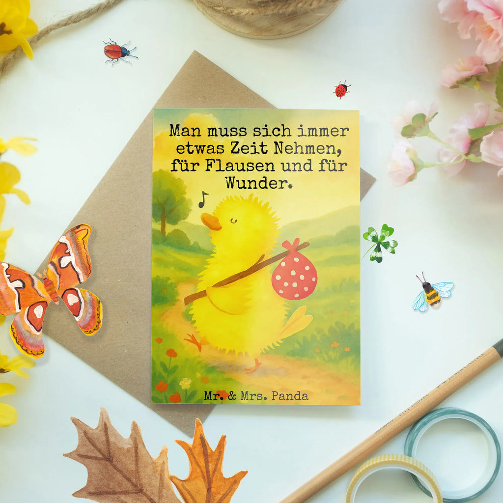 Grußkarte Küken Wander Design Grußkarte, Klappkarte, Einladungskarte, Glückwunschkarte, Hochzeitskarte, Geburtstagskarte, Karte, Ansichtskarten, Ostern, Osterhase, Ostergeschenke, Osternest, Osterdeko, Geschenke zu Ostern, Ostern Geschenk, Ostergeschenke Kinder, Ostern Kinder, Küken, Osterei, Ostereier, Ei, Frühlingsgefühle, Freude, Grüße, liebe Grüße, Frohe Ostern, Ostergrüße, Flausen, Wunder, Reisen, Weltenbummler, Zeit, Zeitmanagement, Backpacker