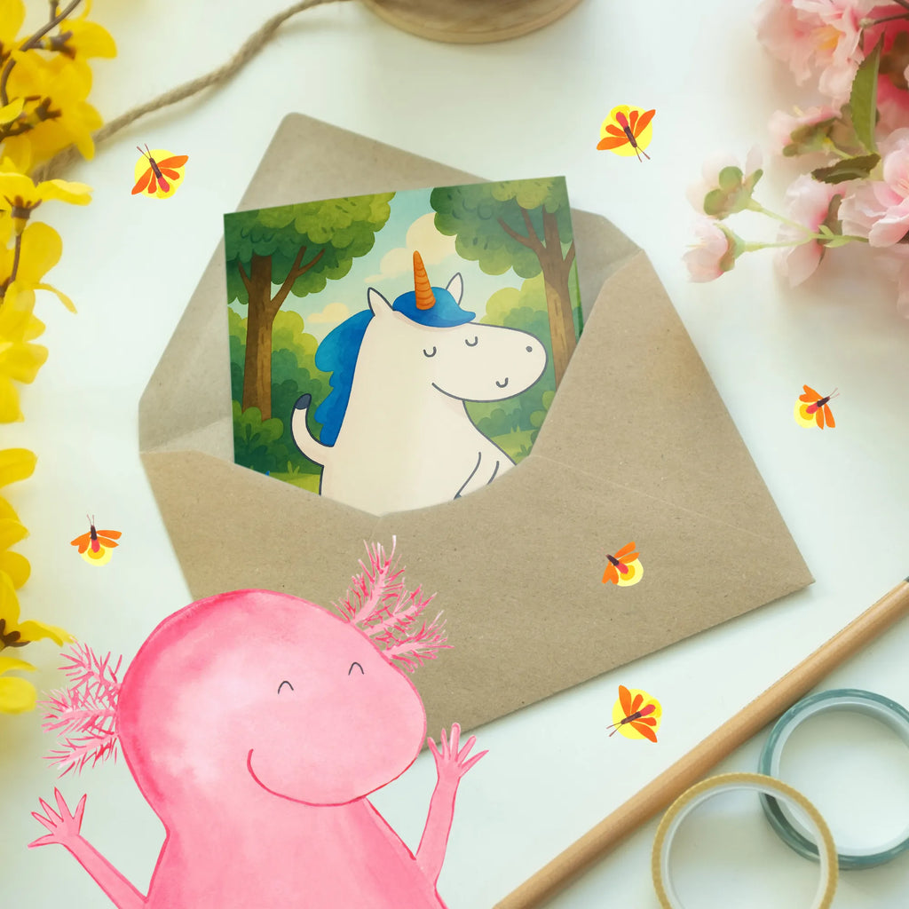 Greetings card unicorn Man Design Grußkarte, Klappkarte, Einladungskarte, Glückwunschkarte, Hochzeitskarte, Geburtstagskarte, Karte, Ansichtskarten, Einhorn, Einhörner, Einhorn Deko, Unicorn, cool, Mann, Freundin, Familie, bester Freund, BFF, Party, hübsch, beste